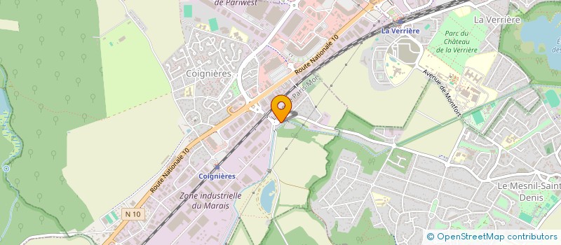 localisation de l'entreprise CILGIN  COIGNIERES