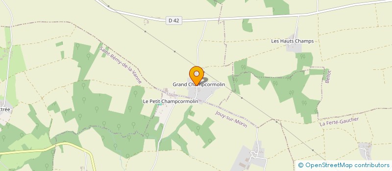 localisation de l'entreprise CILIA  SAINT-LEGER