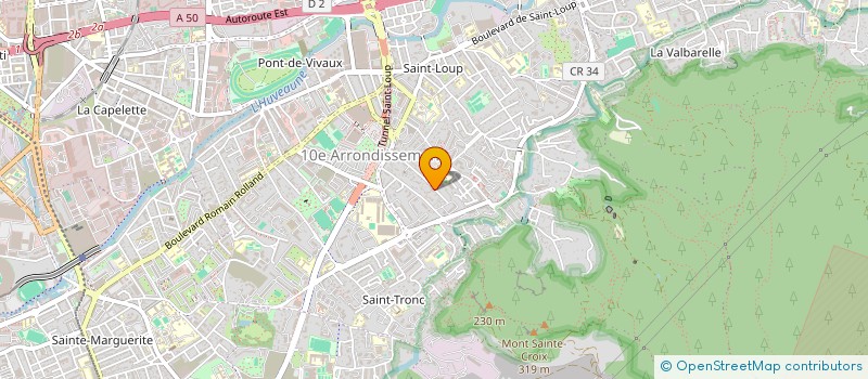 localisation de l'entreprise CILIANA à MARSEILLE