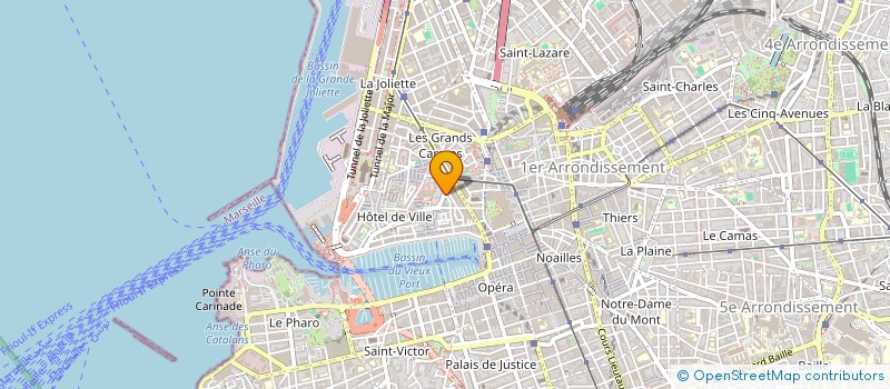 localisation de l'entreprise CILIBERTI OPTIQUE à MARSEILLE