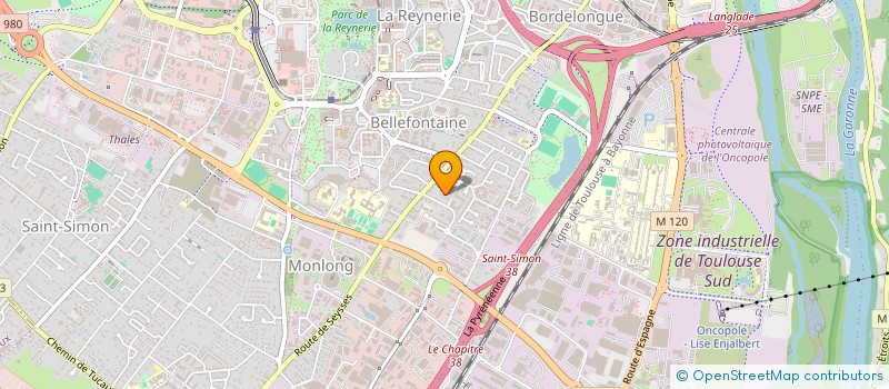 localisation de l'entreprise CILIENCE  TOULOUSE