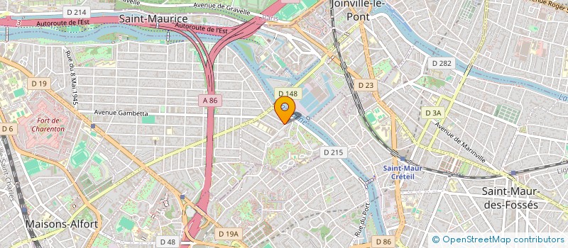 localisation de l'entreprise CILIMO à MAISONS-ALFORT