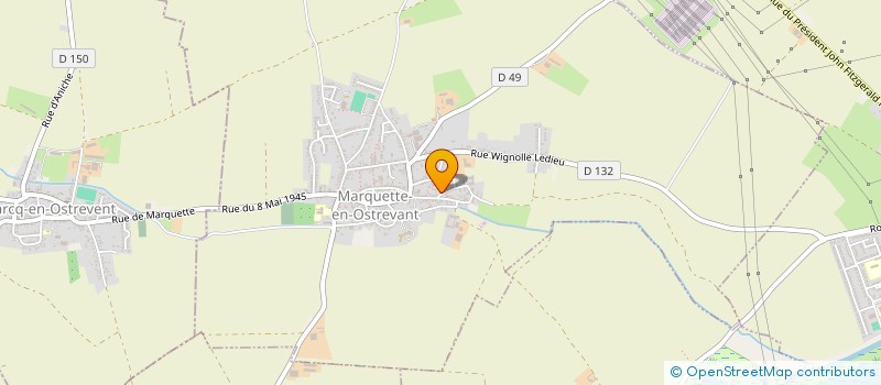 localisation de l'entreprise CILLA  AULNOY-LEZ-VALENCIENNES