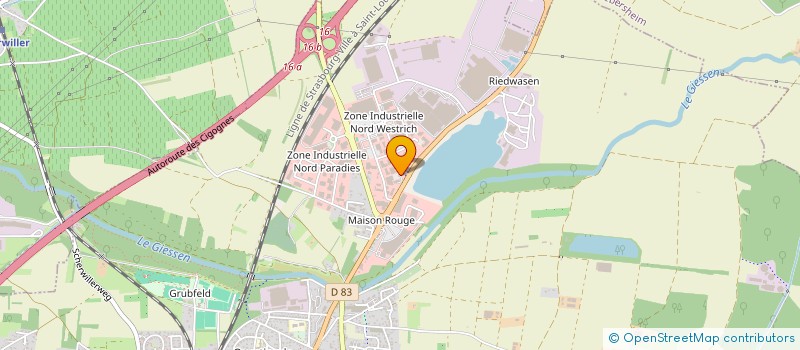 localisation de l'entreprise CILLIARIS IMMOBILIER  SELESTAT