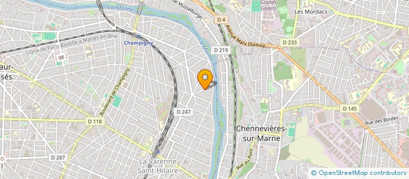 localisation de l'entreprise CILLIAXE à SAINT-MAUR-DES-FOSSES