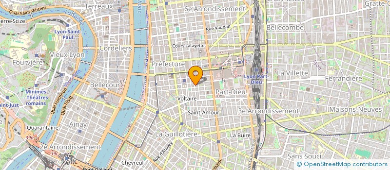 localisation de l'entreprise CILLIUM à LYON