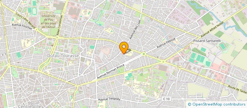 localisation de l'entreprise CILLUFFO PARTICIPATIONS à PAU