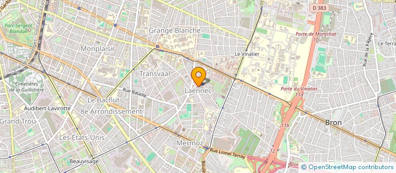 localisation de l'entreprise CILPA  LYON