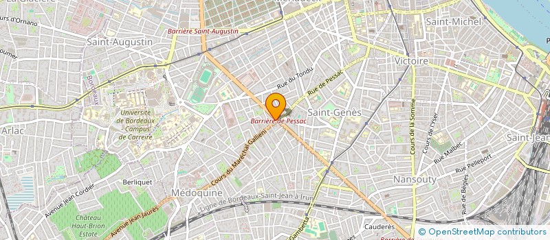 localisation de l'entreprise CILUYA  BORDEAUX