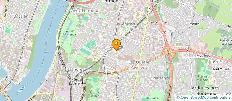 localisation de l'entreprise CILVANA  LORMONT