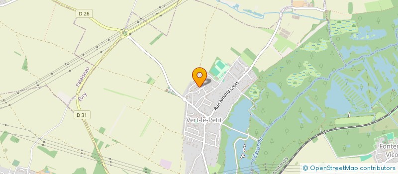 localisation de l'entreprise CILYNE IMMOBILIER  VERT-LE-PETIT