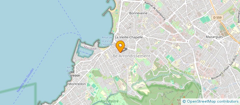 localisation de l'entreprise CIM à MARSEILLE 8EME