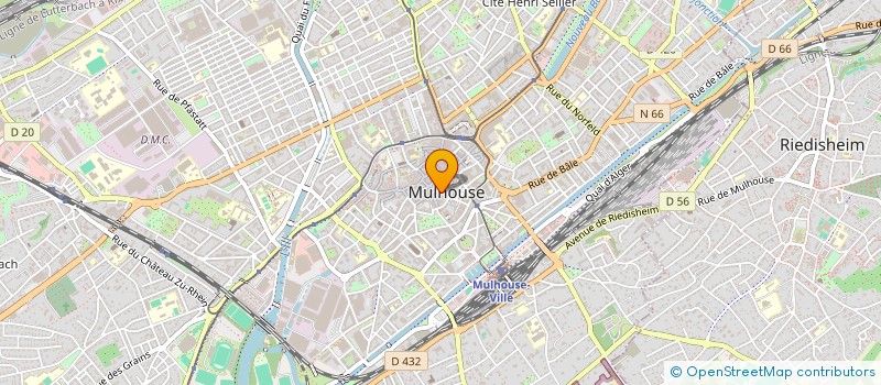 localisation de l'entreprise CIM à MULHOUSE