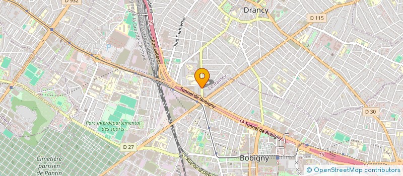 localisation de l'entreprise CIM à DRANCY