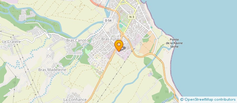 localisation de l'entreprise CIM  SAINT-BENOIT