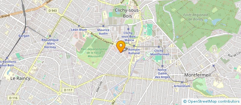 localisation de l'entreprise CIM ETANCHE à CLICHY-SOUS-BOIS