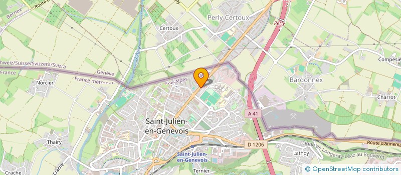 localisation de l'entreprise CIM GALIEN  SAINT-JULIEN-EN-GENEVOIS