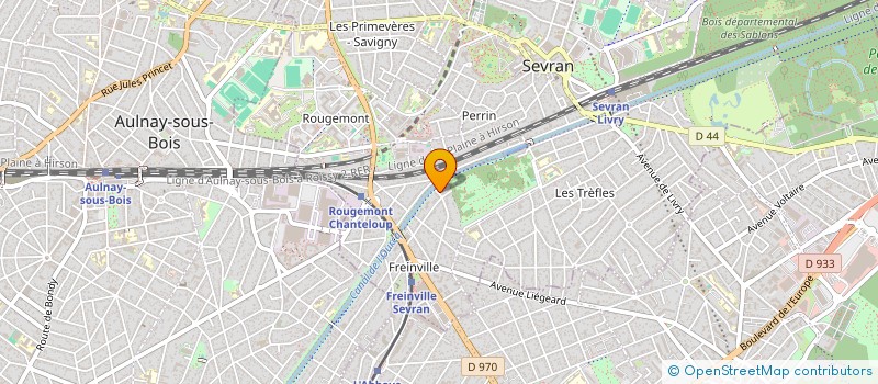 localisation de l'entreprise CIM'IMMO à SEVRAN