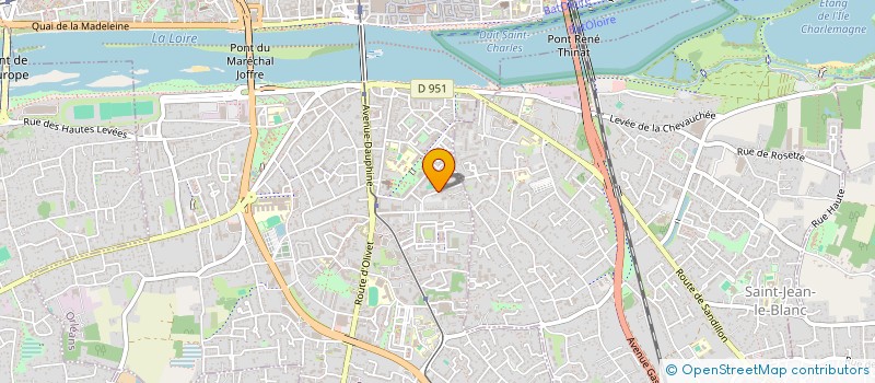 localisation de l'entreprise CIM LABORATOIRE à ORLEANS