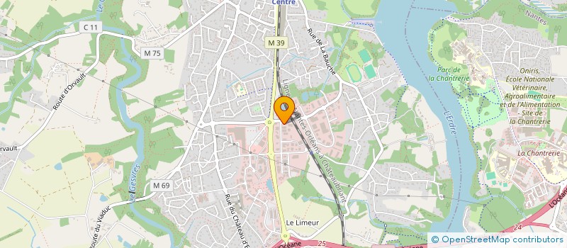 localisation de l'entreprise CIM STRUCTURES  LA CHAPELLE-SUR-ERDRE