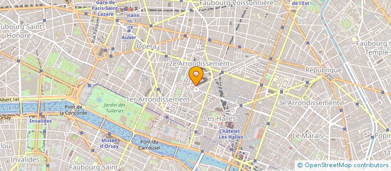 localisation de l'entreprise CIM VICTOIRES à PARIS