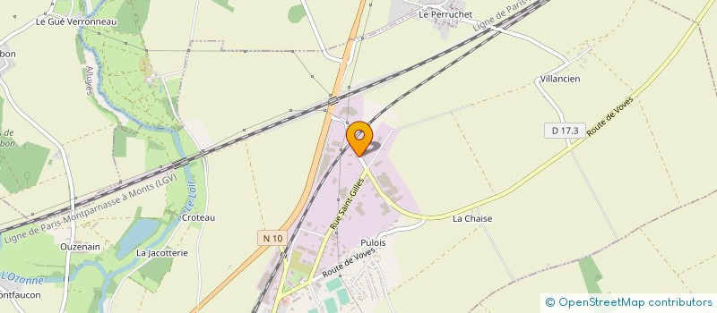 localisation de l'entreprise CIMA à BONNEVAL