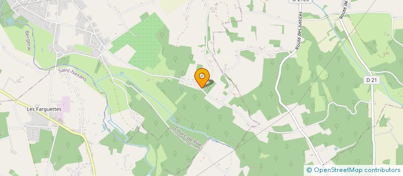 localisation de l'entreprise CIMA  COURS-DE-PILE