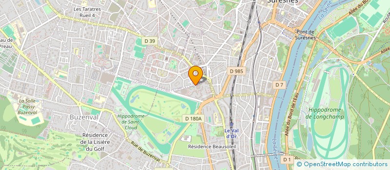 localisation de l'entreprise CIMA-BAT à SURESNES