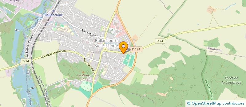 localisation de l'entreprise CIMA DE VILA à BALLANCOURT-SUR-ESSONNE