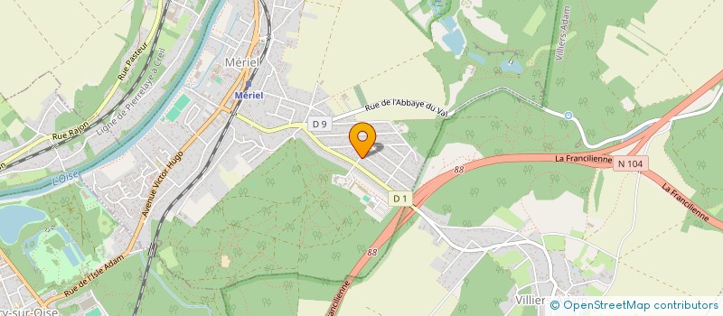 localisation de l'entreprise CIMA INVEST  MERIEL