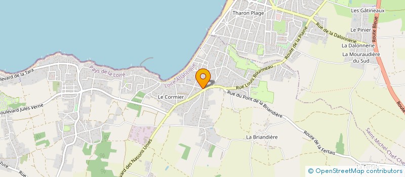 localisation de l'entreprise CIMALID à LA PLAINE-SUR-MER