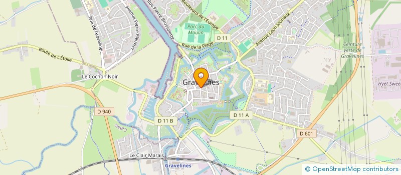 localisation de l'entreprise CIMALIS à GRAVELINES