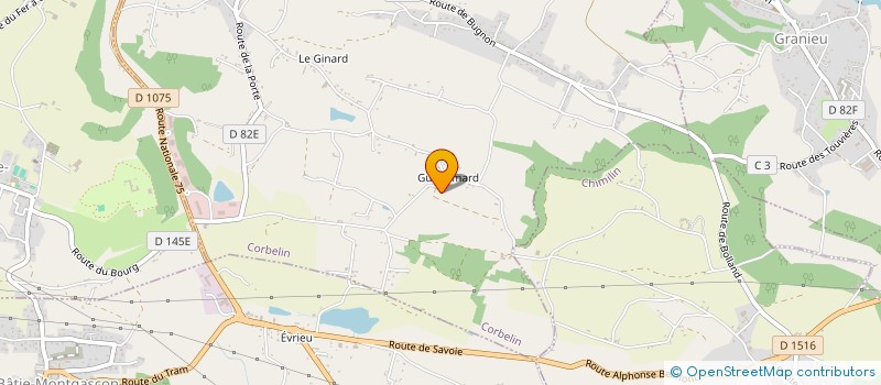 localisation de l'entreprise CIMAWI PARTICIPATIONS  CORBELIN