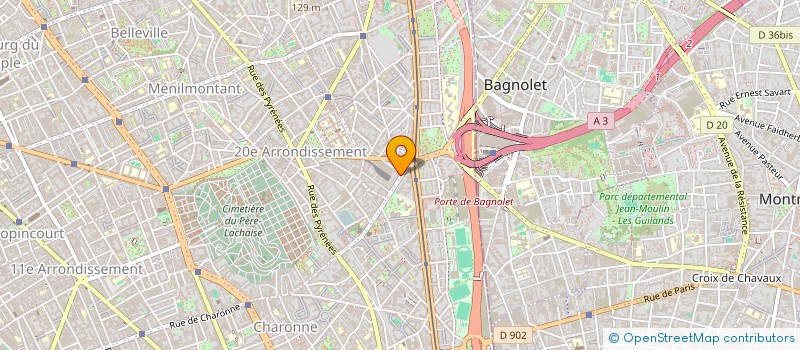 localisation de l'entreprise CIME  PARIS