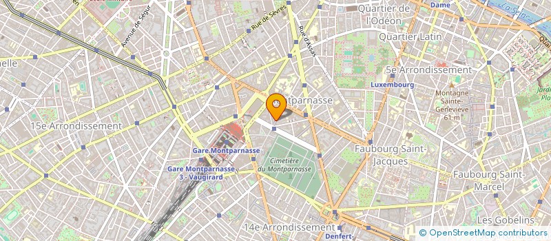 localisation de l'entreprise CIME ASCENSEURS SARL à PARIS