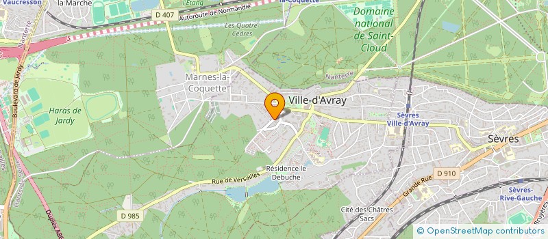 localisation de l'entreprise CIME DI MACHJA  VILLE-D'AVRAY