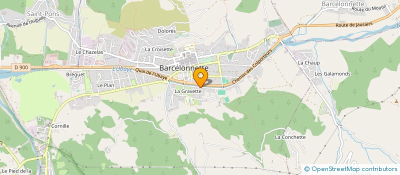 localisation de l'entreprise CIME ET SAVEURS à BARCELONNETTE