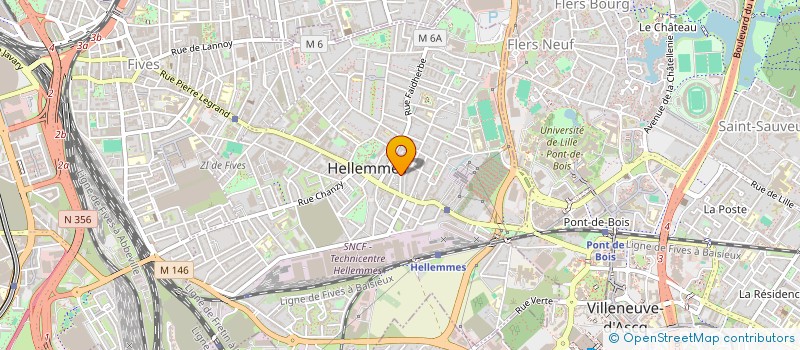 localisation de l'entreprise CIME3 à LILLE