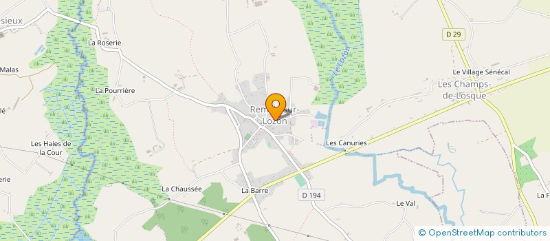 localisation de l'entreprise CIMECO  REMILLY LES MARAIS