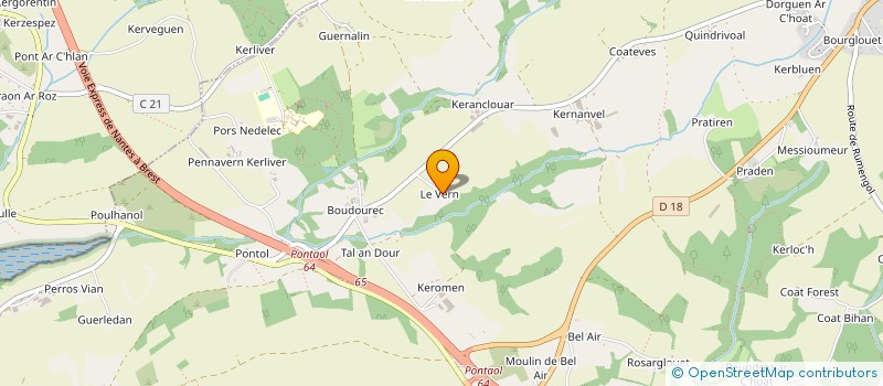 localisation de l'entreprise CIMEDIS à DAOULAS