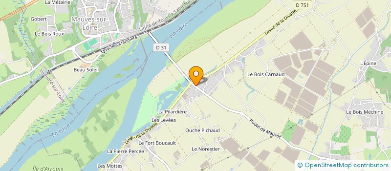 localisation de l'entreprise CIMEF à DIVATTE-SUR-LOIRE