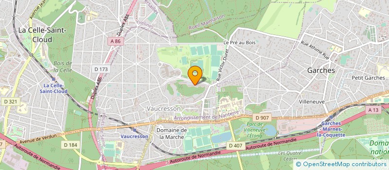 localisation de l'entreprise CIMEM  VAUCRESSON