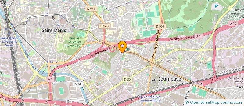 localisation de l'entreprise CIMEN à SAINT-DENIS