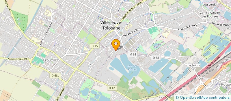 localisation de l'entreprise CIMENIO CONSULTING à VILLENEUVE-TOLOSANE