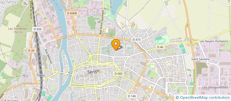 localisation de l'entreprise CIMENNE  SENS