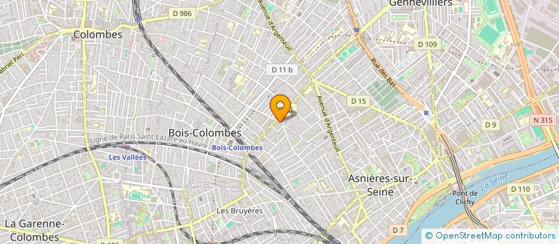 localisation de l'entreprise CIMENT à ASNIERES-SUR-SEINE