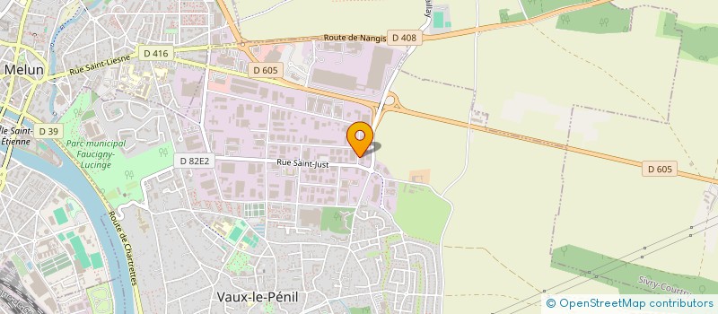 localisation de l'entreprise CIMEON  VAUX-LE-PENIL