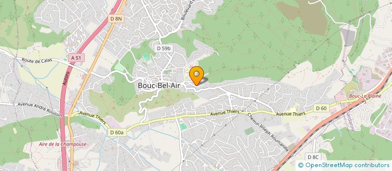 localisation de l'entreprise CIMERSS à BOUC-BEL-AIR