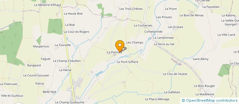 localisation de l'entreprise CIMES à IRODOUER