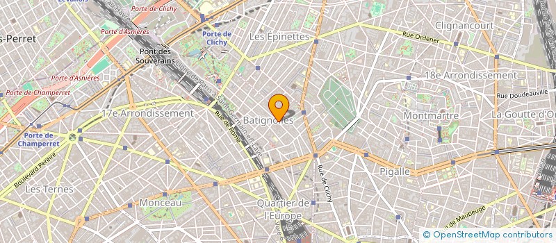 localisation de l'entreprise CIMES ET RACINES  PARIS